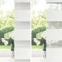 White zebra curtain 85x150 cm, fabric width 80.9 cm, made of polyester. by , Blinds and blinds - Ref: Foro24-4014752, Price: ...