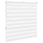 White zebra curtain 150x150 cm, fabric width 145.9 cm, made of polyester. by , Blinds and blinds - Ref: Foro24-4014765, Price...