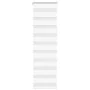 White zebra curtain 45x150 cm, fabric width 40.9 cm, made of polyester. by , Blinds and blinds - Ref: Foro24-4014744, Price: ...