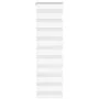 Zebra-Vorhang, weiß, 45x150 cm, Stoffbreite 40,9 cm, aus Polyester. von , Jalousien und Jalousien - Ref: Foro24-4014744, Prei...