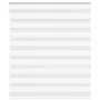 White zebra curtain 120x150 cm, fabric width 115.9 cm, made of polyester. by , Blinds and blinds - Ref: Foro24-4014759, Price...