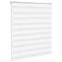 White zebra curtain 120x150 cm, fabric width 115.9 cm, made of polyester. by , Blinds and blinds - Ref: Foro24-4014759, Price...