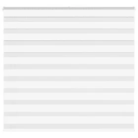 White zebra curtain 160x150 cm, fabric width 155.9 cm, made of polyester. by , Blinds and blinds - Ref: Foro24-4014767, Price...