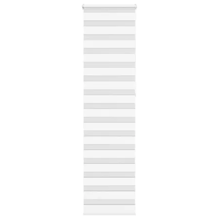 Estor cebra blanco 65x230 cm tejido ancho 60,9 cm poliéster de , Persianas y estores - Ref: Foro24-4014800, Precio: 24,53 €, ...