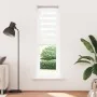 White zebra curtain 65x230 cm, fabric width 60.9 cm, made of polyester. by , Blinds and blinds - Ref: Foro24-4014800, Price: ...