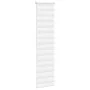 White zebra curtain 65x230 cm, fabric width 60.9 cm, made of polyester. by , Blinds and blinds - Ref: Foro24-4014800, Price: ...
