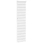 White zebra curtain 65x230 cm, fabric width 60.9 cm, made of polyester. by , Blinds and blinds - Ref: Foro24-4014800, Price: ...