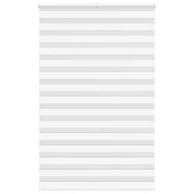 White zebra curtain 145x200 cm, fabric width 140.9 cm, made of polyester. by , Blinds and blinds - Ref: Foro24-4014790, Price...