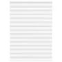 Zebra-Vorhang, weiß, 155x200 cm, Stoffbreite 150,9 cm, aus Polyester. von , Jalousien und Jalousien - Ref: Foro24-4014792, Pr...