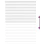 White zebra curtain 155x200 cm, fabric width 150.9 cm, polyester. by , Blinds and blinds - Ref: Foro24-4014792, Price: 41,59 ...