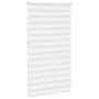 White zebra curtain 135x230 cm, fabric width 130.9 cm, made of polyester. by , Blinds and blinds - Ref: Foro24-4014814, Price...