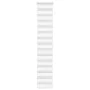 White zebra curtain 50x200 cm, fabric width 45.9 cm, polyester. by , Blinds and blinds - Ref: Foro24-4014771, Price: 23,33 €,...