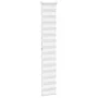 Zebra-Vorhang, weiß, 50x200 cm, Stoffbreite 45,9 cm, aus Polyester. von , Jalousien und Jalousien - Ref: Foro24-4014771, Prei...
