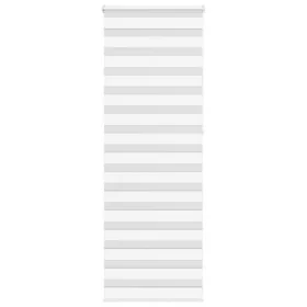 Zebra-Vorhang weiß 75x230 cm, Stoffbreite 70,9 cm, aus Polyester. von , Jalousien und Jalousien - Ref: Foro24-4014802, Preis:...