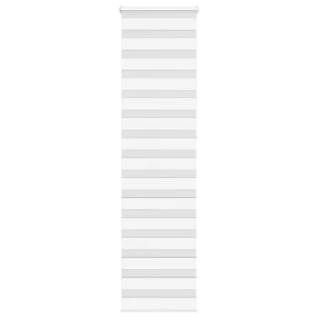 This white zebra curtain is 60x230 cm, with a width of 55.9 cm, made of polyester. by , Blinds and blinds - Ref: Foro24-40147...