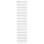 This white zebra curtain is 60x230 cm, with a width of 55.9 cm, made of polyester. by , Blinds and blinds - Ref: Foro24-40147...