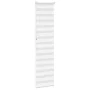This white zebra curtain is 60x230 cm, with a width of 55.9 cm, made of polyester. by , Blinds and blinds - Ref: Foro24-40147...