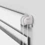 This white zebra curtain is 60x230 cm, with a width of 55.9 cm, made of polyester. by , Blinds and blinds - Ref: Foro24-40147...