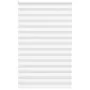 White zebra curtain 145x230 cm, fabric width 140.9 cm, made of polyester. by , Blinds and blinds - Ref: Foro24-4014816, Price...
