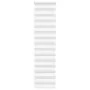 White zebra curtain 60x200 cm, fabric width 55.9 cm, polyester. by , Blinds and blinds - Ref: Foro24-4014773, Price: 27,38 €,...