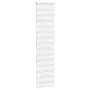 White zebra curtain 60x200 cm, fabric width 55.9 cm, polyester. by , Blinds and blinds - Ref: Foro24-4014773, Price: 27,38 €,...