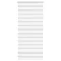 White zebra curtain 115x200 cm, fabric width 110.9 cm, made of polyester. by , Blinds and blinds - Ref: Foro24-4014784, Price...