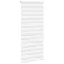 White zebra curtain 115x200 cm, fabric width 110.9 cm, made of polyester. by , Blinds and blinds - Ref: Foro24-4014784, Price...