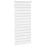 White zebra curtain 110x230 cm, fabric width 105.9 cm, made of polyester. by , Blinds and blinds - Ref: Foro24-4014809, Price...