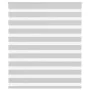 Light gray zebra curtain 130x150cm, fabric width 125.9cm, polyester. by , Blinds and blinds - Ref: Foro24-4014449, Price: 26,...