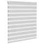 Light gray zebra curtain 130x150cm, fabric width 125.9cm, polyester. by , Blinds and blinds - Ref: Foro24-4014449, Price: 26,...