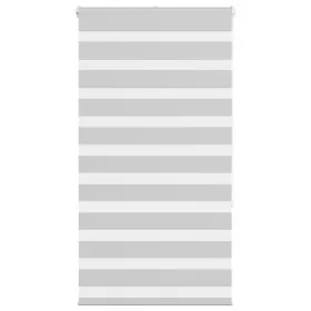 Light gray zebra curtain 85x150 cm, fabric width 80.9 cm, made of polyester. by , Blinds and blinds - Ref: Foro24-4014440, Pr...