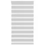 Leicht grauer Zebra-Vorhang 85x150 cm, Stoffbreite 80,9 cm, aus Polyester. von , Jalousien und Jalousien - Ref: Foro24-401444...