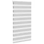 Light gray zebra curtain 85x150 cm, fabric width 80.9 cm, made of polyester. by , Blinds and blinds - Ref: Foro24-4014440, Pr...
