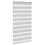 Light gray zebra curtain 85x150 cm, fabric width 80.9 cm, made of polyester. by , Blinds and blinds - Ref: Foro24-4014440, Pr...