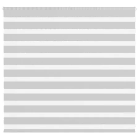 Light gray zebra curtain 155x100cm, fabric width 150.9cm, made of polyester. by , Blinds and blinds - Ref: Foro24-4014428, Pr...