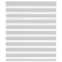 Light gray zebra curtain 120x100cm, fabric width 115.9cm, made of polyester. by , Blinds and blinds - Ref: Foro24-4014421, Pr...