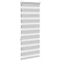 Light gray zebra curtain 60x150 cm, fabric width 55.9 cm, made of polyester. by , Blinds and blinds - Ref: Foro24-4014435, Pr...