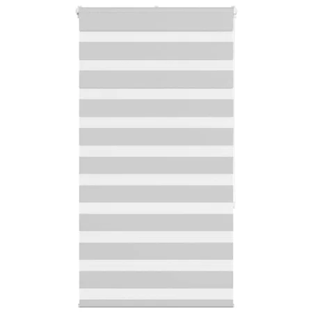 Light gray zebra curtain 70x150 cm, fabric width 65.9 cm, polyester. by , Blinds and blinds - Ref: Foro24-4014437, Price: 21,...