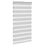Light gray zebra curtain 70x150 cm, fabric width 65.9 cm, polyester. by , Blinds and blinds - Ref: Foro24-4014437, Price: 21,...