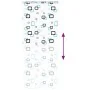 Roll-up shower blind cassette fabric 90x240 cm width 86 cm by , Blinds and blinds - Ref: Foro24-4014945, Price: 14,83 €, Disc...