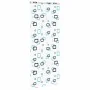 Rollo für Duschvorhang, Stoffkassette, 110x240 cm, Breite 106 cm. von , Jalousien und Jalousien - Ref: Foro24-4014947, Preis:...