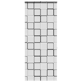 Rollo für Duschabtrennung, Stoffkassette, 90x240 cm, Breite 86 cm. von , Jalousien und Jalousien - Ref: Foro24-4015044, Preis...