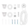Roll-up shower blind cassette fabric 90x240 cm width 86 cm by , Blinds and blinds - Ref: Foro24-4015044, Price: 24,18 €, Disc...