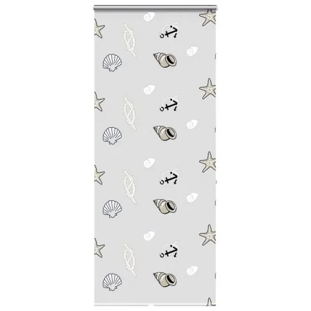Roll-up shower blind cassette fabric 100x240 cm width 96 cm by , Blinds and blinds - Ref: Foro24-4015012, Price: 14,47 €, Dis...