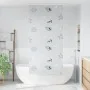 Roll-up shower blind cassette fabric 100x240 cm width 96 cm by , Blinds and blinds - Ref: Foro24-4015012, Price: 14,47 €, Dis...
