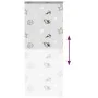 Roll-up shower blind cassette fabric 100x240 cm width 96 cm by , Blinds and blinds - Ref: Foro24-4015012, Price: 14,47 €, Dis...