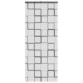 Rollo für Duschvorhang, Stoffkassette, 110x240 cm, Breite 106 cm. von , Jalousien und Jalousien - Ref: Foro24-4015046, Preis:...