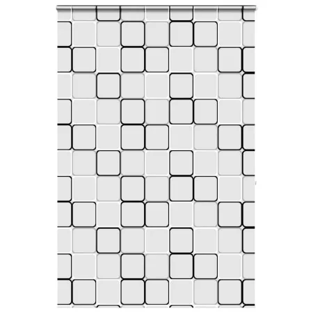 Rollo für Duschvorhang, Stoffkassette, 150x240 cm, Breite 146 cm. von , Jalousien und Jalousien - Ref: Foro24-4015050, Preis:...