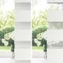Light gray zebra curtain 95x200cm, fabric width 90.9 cm, made of polyester. by , Blinds and blinds - Ref: Foro24-4014468, Pri...