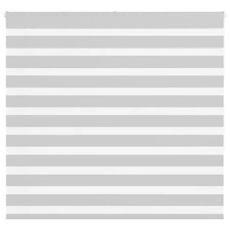 Light gray zebra curtain 165x150cm, fabric width 160.9cm, polyester. by , Blinds and blinds - Ref: Foro24-4014456, Price: 32,...